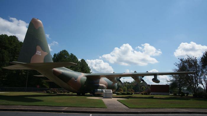 Lockheed C-130A Hercules Static Display LRAFB